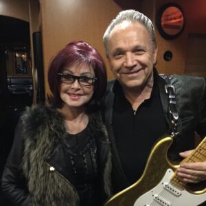 Naomi Judd Instagram - At blues great Jimmie Vaughan’s concert. I met Jimmie and his genius brother, electric guitarist Stevie Ray years ago in Austin Texas where they lived. Stevie Ray was killed in a helicopter crash. Jimmie and I have remained friends all these years. I love the Blues and Jimmie’s show was fabulous.