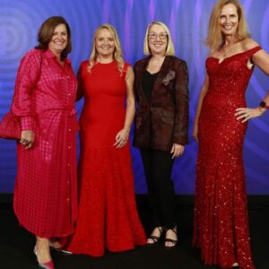 Naomi Simson Instagram - Night of nights for #cew we gave that #photowall a good go. Let the #💃 prevail #inclusion #equity #collaboration