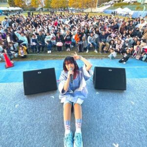 Nasuo Instagram - 🍆 2023.10.28(sat.)
なすお☆京都先端科学大学「龍尾祭」
Thank you！！！！！！
だいすき！！！！！！

▶ NEXT LIVE ▶
11/12(日)【東京フリーライブ】

📍誰でも観覧無料
📍亀戸＠カメイドクロック
　  1Fカメクロステージ
📍①12:30～ ②15:30～