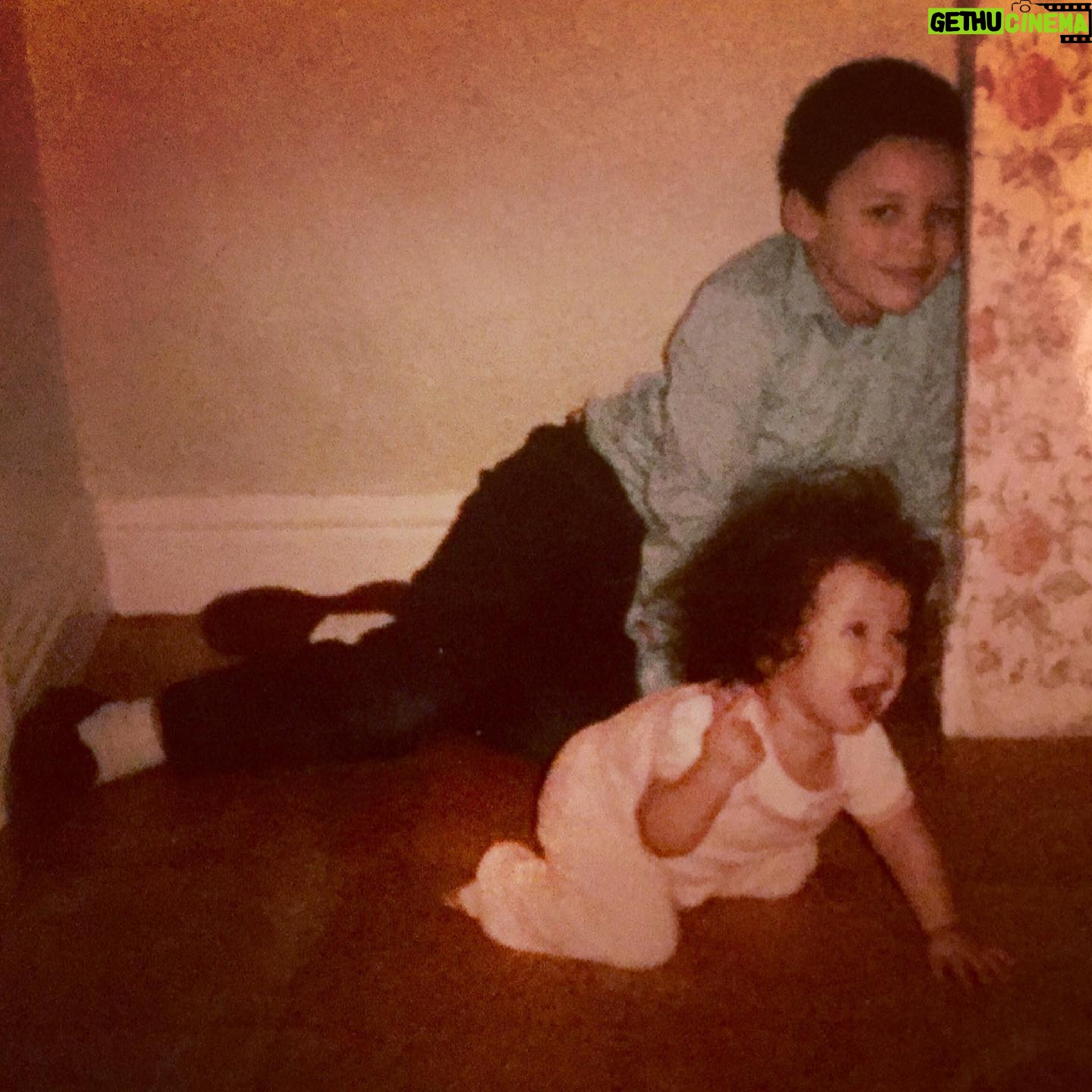 Natalie Gumede - 631 Likes - Well I missed #nationalsiblingday and I’m still waiting for you to tell a joke as funny as this @tristangumede 💙💛💙#tbt #80skids