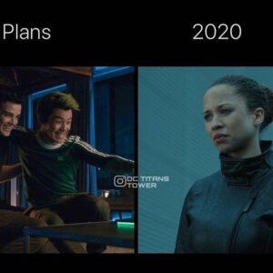 Natalie Gumede Instagram - Met myself where I’m at today! 😆 #repost #regrann @dctitanstower #mercygraves #dcutitans #dcuniverse #myplansvs2020 #actress #actor #lifelessons