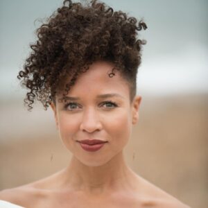 Natalie Gumede Instagram - Well this is a story
All about how
My life got flipped
Turned upside down
And I’d like to take a minute
Just sit right there
I’ll tell you how a pandemic 
Made me go and chop my hair 😜
💇🏽‍♀️ @benjibrad
📸 @thequeenofbeing

Not my most authentic poem, but my most authentic self yet 💛

#bigchop #naturalhair #newbeginnings #brightonbeach #brighton #hove #actorheadshots #actorslife