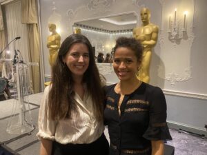 Natalie Holt Instagram - Bumped into Gugu at LFF Academy event - lovely to randomly celebrate Loki drop day with Ravonna #loki