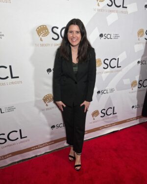 Natalie Holt Instagram - @_the_scl a wonderful evening catching up with friends and colleagues. So moving to see the dedication from Martin Scorsese to his long term collaborator Robbie Robertson, what an incredible legacy 🖤 - Congrats to all winners and nominees (being nominated again for #loki S2 feels like a win! 💚