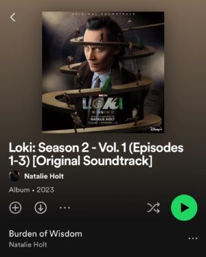 Natalie Holt Instagram - Get the horns ready.. part 1 just dropped #Loki S2 💥