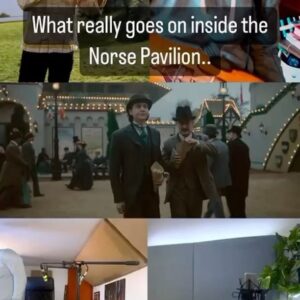 Natalie Holt Instagram - What really goes on inside the Norse Pavilion? #Loki music from the Norwegian musical greatness @andreas.aaser, @adambettsdrums with his slippers and @erikrydvall @olavmjelva