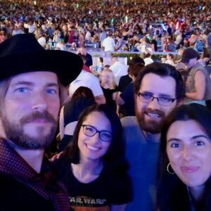 Natalie Holt Instagram - How is it 3 weeks ago already that I was in LA listening to John Williams at the Bowl (first time there!) with @a.wintory @angelabermudeza…?! what a dreamy evening. Thank-you Austin for including me in your yearly pilgrimage ⭐️🙏🏻#flashbacksaturdaynight