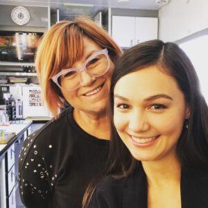 Natalie Jongjaroenlarp Instagram - So much #fun filming #criminalminds with @gublergram ! #prettycoed #teacherspet #hot for #teacher thanks to @adamrodriguez for directing #riveting episode!