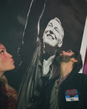 Natalie McQueen Instagram - There are no words… just me holding Bruce’s guitar and crying over it. Goodbye.