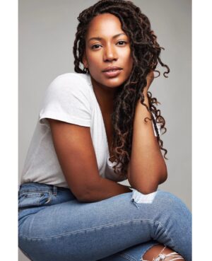 Natalie Paul Instagram - Hey there ✨ Thank you @standemidoffphotography for your eye and #Mommy for the cheekbones. 💖 Also love my @Boholocs, styled by @thehairroomnyc. #hereicome2020