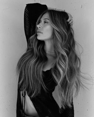 Natasha Calis Instagram - @chrisweberhair colour god 🤎✨