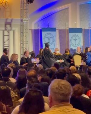 Natasha Slayton Instagram - Finally got to celebrate my graduation from the Ayurvedic Practitioner and Wellness Counselor Programs at Southern California University of Health Sciences @scuhs with the official commencement ceremony! 🙏✨🫶
To say that the last few years have been both extremely challenging as well as resoundingly rewarding would be a vast understatement!  So grateful for all of the paths that have crossed with mine and for all of the wonderful experiences we’ve shared together, getting to learn and apply this ancient wisdom. 
Thank you to all of the faculty, all of the students and all of the patients/clients who have made this journey what it has been.  So thankful for every tear, every laugh, every sleepless night…and for every moment I wanted to quit but kept pushing forward.
Congratulations to the class of 2023!!!!! We did it!!!! 😭🫶✨🙏💓