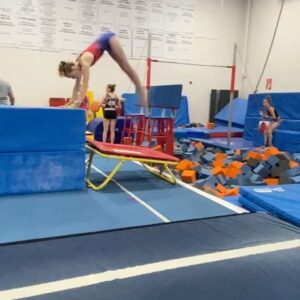 Natasha Zaborski Instagram - Doing some twisting drills!  Absolutely loving my @higo_apparel gym suit!  Visit their website at https://www.higoapparel.com and get some stunning gym suits for yourself!
•
•
•
#myperfectlanding #gymnastics #higoapparel #higoambassador #ad #twisting #tripletwist #2andahalftwist #natashazaborski #tumble #training #fun #workhard #gymmotivation #gym #workout