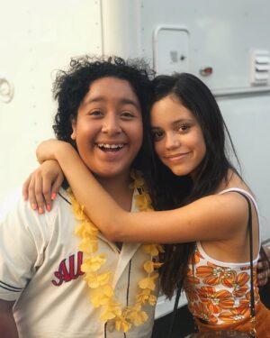 Nathan Arenas Instagram - Working with this goofball
