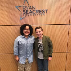 Nathan Arenas Instagram - thank you for having me @ryanseacrest @ryanfoundation
