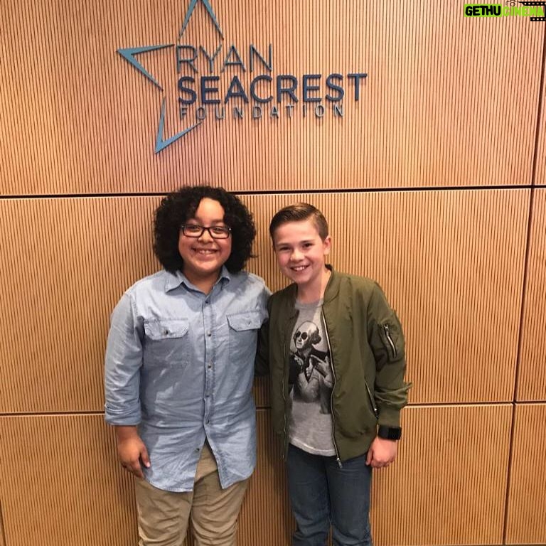 Nathan Arenas - 2.7K Likes - thank you for having me @ryanseacrest @ryanfoundation