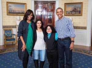 Nathan Arenas Instagram - Thank you for inviting me ❤️ #obama #potus