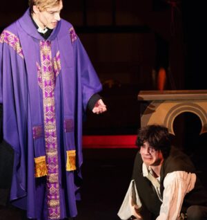 Nathan Blair Instagram - This production of #hunchbackofnotredame has been such an AMAZING experience, I will NEVER forget it.  This was, by far, the most challenging role for me yet.  Not only did the singing stretch my range, but to truly bring this character to life, I had to explore emotions most people don’t normally feel.  I feel so blessed to be part of such incredible cast and crew.  Playing the role of #quasimodo has taught me so much, the struggles in life that some may go through that we can take for granted, we must never judge but always be compassionate towards one another.