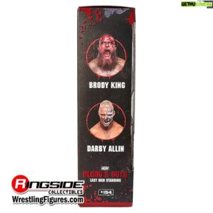 Nathan Blauvelt Instagram - 🩸 Blood & Guts: Darby Allin VS Brody King @AEW Ringside Exclusive🩸

Pre-Order now at Ringsid.ec/BrodyDarbyExclusive

#RingsideCollectibles #WrestlingFigures #AllEliteWrestling #AEW #AEWDynamite #AEWRampage #Jazwares #DarbyAllin #BloodAndGuts #RingsideExclusive #BrodyKing