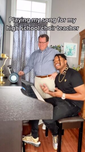 Nathan Davis Jr. Instagram - This man helped me get through high school. I was bullied everyday but he always was there to remind me of my purpose. Love you Doc ❤️ ‘How Many Times’ out now!! Link In Bio!! 🔥 (Comment Hour Cashapp for a big SURPRISE)💰