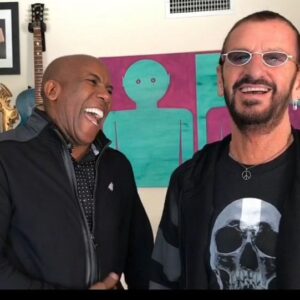 Nathan East Instagram - Happy🎂Birthday Ringo!!🌟🥁😎 ☮️Peace n  Love ❤️🌈
