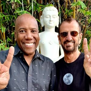 Nathan East Instagram - Happy🎂Birthday Ringo!!🌟🥁😎 ☮️Peace n  Love ❤️🌈