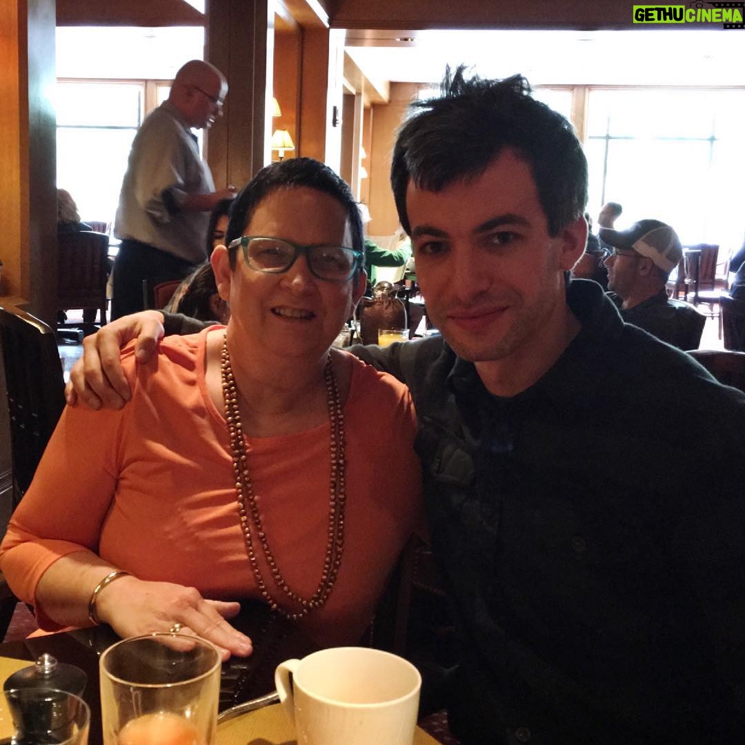 Nathan Fielder - 6.7K Likes - Just had a lovely breakfast with Bonney Teti in Boston. I think she likes me now.