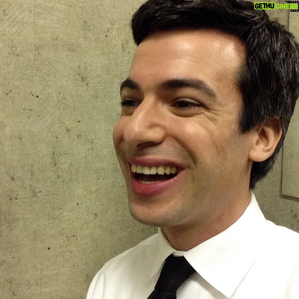 Nathan Fielder - 27.6K Likes - Out on the town having the time of my life with a bunch of friends. They're all just out of frame, laughing too.