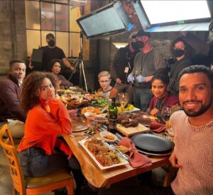Nathan Mitchell Instagram - Swipe for bts 🎬🎬🎬

Edit 📼: @aetenyam

#ginnyandgeorgia