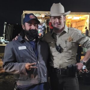Nathan Parsons Instagram - Shoutout to my beautiful scene partner today. You crushed it @nohogene thank you. I'll let all y'all guess who he stepped in for when season 4 airs.

Meanwhile, keep watching season 3 on Monday! We love ya!