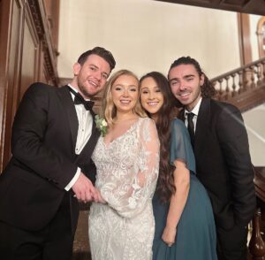 Nathan Sykes Instagram - Had the most lovely end to 2023 celebrating the new Mr & Mrs Hotham! Massive congratulations @jesssykes1996, and Happy New Year everyone ❤️