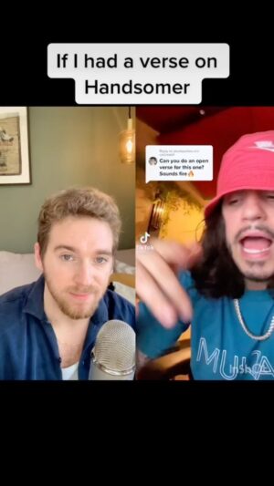 Nathan Trent Instagram - My verse on #handsomer by #russ! Please tag @russ let’s make him see this! #songwriter #rnb #hiphop #openverse #music #singing #nathantrent