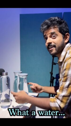 Naveen Richard Instagram - Feeling thirsty? Play some water. 
Ft. Prince Mulla