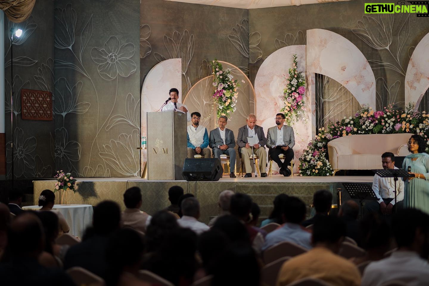 Naveen Richard - 6.1K Likes - Been a month since the wedding now. Enjoying the vacation time that is much needed after the months of planning toward this most IMPORTANT EVENT OF ONEāS LIFE!!!! Helps to have some nice warm dudes working alongside on things like the decor. We had the tasteful guys from @podmevents who did the stage and the flowers and the backdrops. Having worked on several stage designs for live shows and recordings, I could tell that these guys are not just professional but have good taste. Itās very relieving when you know the people you hired have good taste. Very relieving indeed. @podmevents .