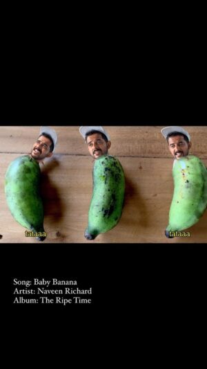 Naveen Richard Instagram - Can’t find a ripe banana just when you need it? Don’t worry. Just wait for two days and it’ll be ripe in no time. @bananamart