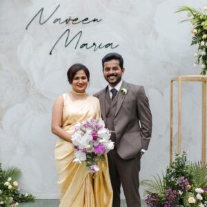 Naveen Richard Instagram - Many ppl been asking why I’m not posting often these days. 
Sorry I was attending my marriage ceremony. 
.
Thanking Jesus for getting me ready for this wonderful woman. 
.
“A House and wealth are inherited from fathers, but a prudent wife is from the LORD.” (Proverbs 19:14). And indeed, Maria’s wisdom, grace and gentleness is a testimony to God’s faithfulness in my life. 
.
All the years of waiting and wondering and being confused…it felt like it was going on and on… but the moment God’s faithful works are revealed, all that waiting time seems like but a vapour... like a moment. 
.
God may be keeping you waiting for something good and perfect…but you may not yet be ready for it yet. Or may not be able to appreciate it yet because of your preconceived notions.
Some of us need more work done on us than others. So trust in the Lord. Wait on Him. But also be sure you’re obeying His commandments in the meantime.