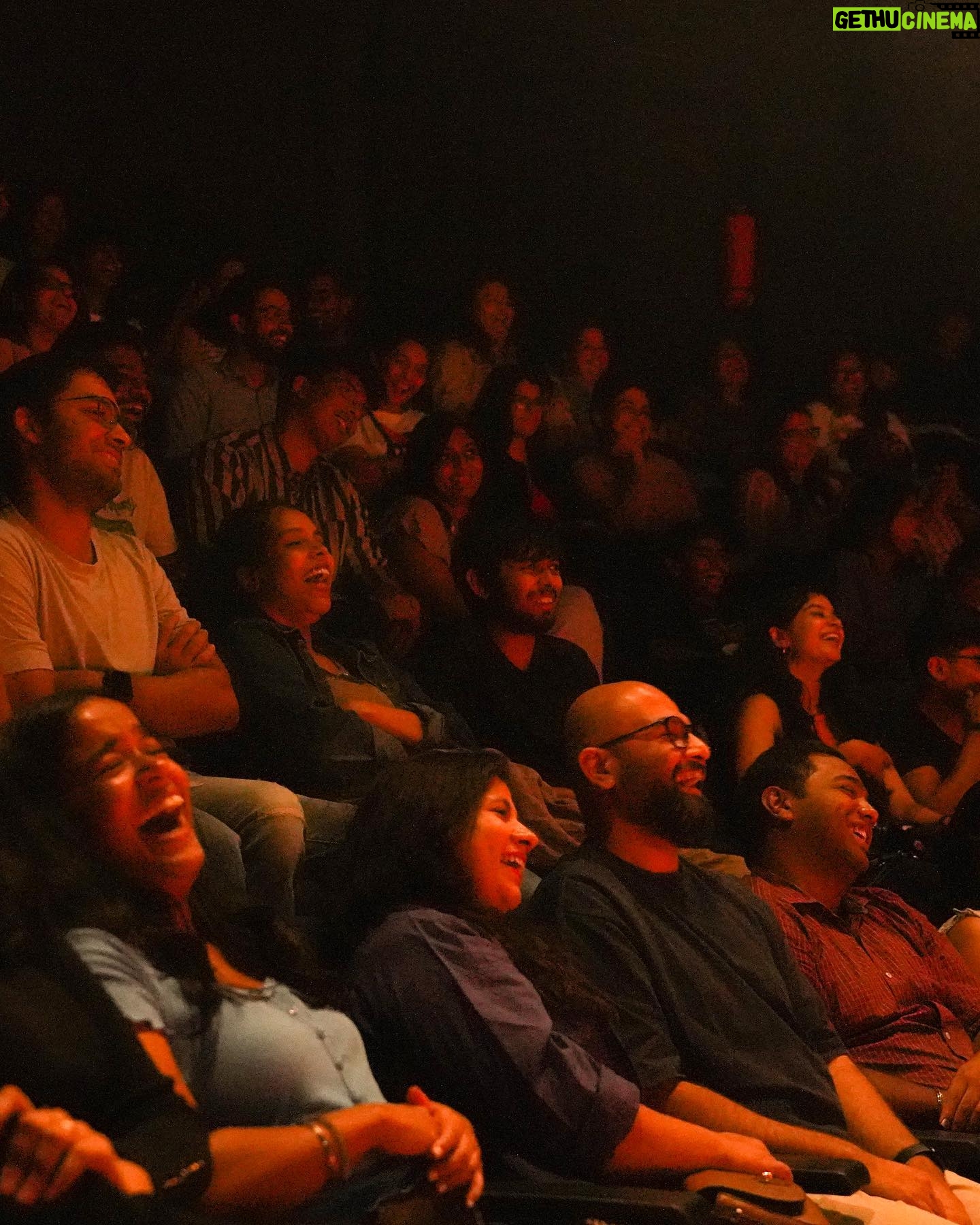 Naveen Richard - 5.6K Likes - I find it unfair that during a show you all get to stare at me as an individual and enjoy yourself. Hence, I shall hereby stare at you all individually and enjoy myself after the show. Thanks for coming Whitefield. See you Delhi, this Saturday. Tkts in my bio.