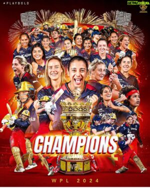 Naveen Shankar Instagram - Rrrrr….Ccccc….Bbbbb… 🫶
#rcbcampion2024
@royalchallengersbangalore @shreyanka_patil31 ಬೆಂಕಿ 🔥