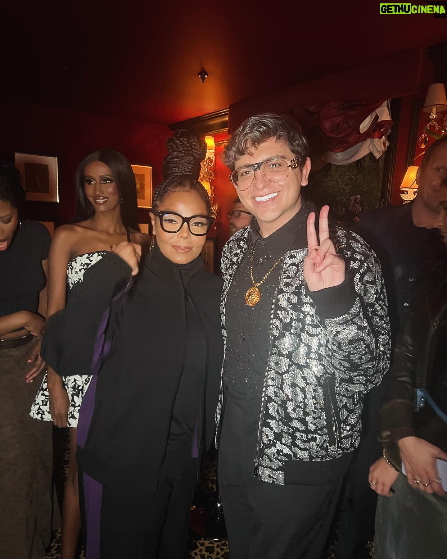 Navid Sole - 3 Likes - Lovely meeting @janetjackson at Naomi x Hugo Boss dinner ❤️ #navidsole #janetjackson #london #uk