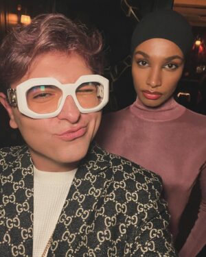 Navid Sole Instagram - Fabulous time in Paris 🇫🇷 celebrating the queens @kenya birthday with the beautiful @michaelcostefr @m.r.k_gold @chanelayan @ikramabdi 🎁 #france #paris #birthday #fashionweek
