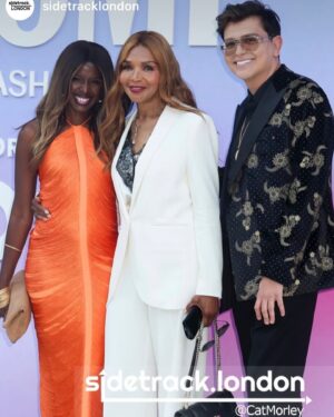 Navid Sole Instagram - With the MEGA icons @valeriemorriscampbell @naomi ❤️ #naomicampbell #navidsole #valeriecampbell #fashion