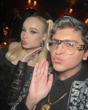 Navid Sole Instagram - My girl @kimpetras yasssss 👸🤴 #navidsole #kimpetras #naomicampbell #twentytwo #uk #london