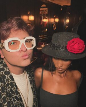 Navid Sole Instagram - Fabulous time in Paris 🇫🇷 celebrating the queens @kenya birthday with the beautiful @michaelcostefr @m.r.k_gold @chanelayan @ikramabdi 🎁 #france #paris #birthday #fashionweek