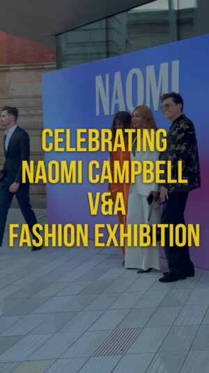 Navid Sole Instagram - Celebrating @naomi Fashion Exhibition 🥳 So proud of your achievement. Thank you for being strong, powerful and inspiring young talents like myself to stay focus and to never give up ❤️

#Fashionandstyle #Navidsole #Exhibition #NaomiCampbell