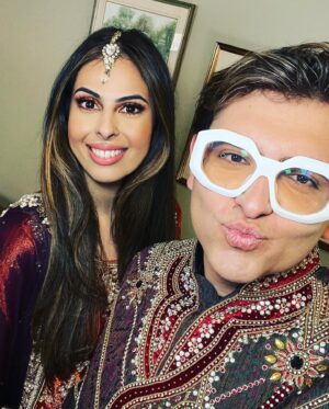 Navid Sole Instagram - Attending besties @k.sethi3 wedding 💒 I am so proud of you girl! Thank you so much for inviting me to your beautiful wedding and I am so proud of you! Keep shining and rock it queen 👸 LOVE YOU 🥰  #sassypharmacist #indianwedding #wedding #ollgaardkavforlife #weddings #love #marriage #celebration