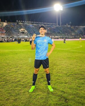 Nawasch Phupantachsee Instagram - No.15 ⚽️🔥🩵
#54ปี3miracles