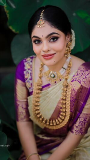 Nayana Sai Instagram - Wearing- @atithidesignerstudio 
Mua- @beautylook_by_naina 
Jewellery- @shanthijewellers2005