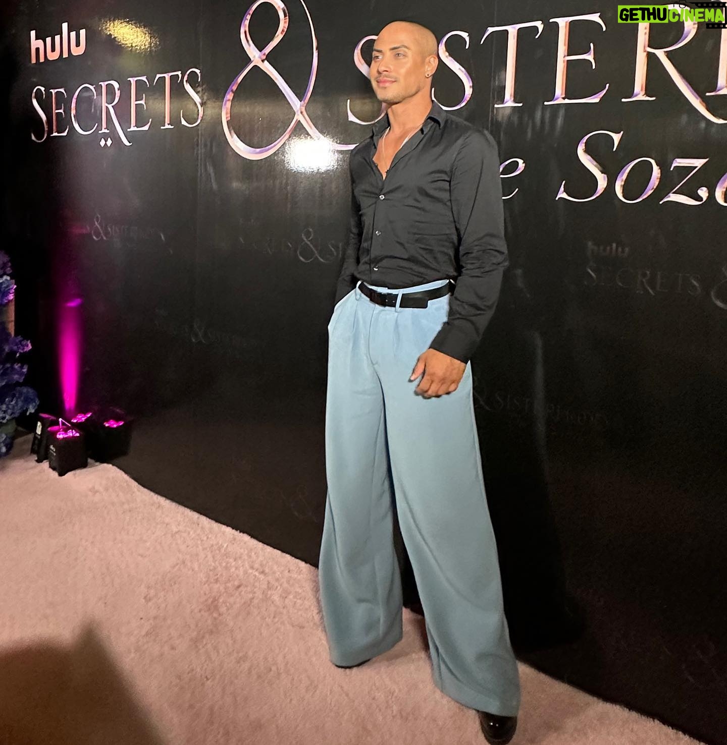 Naysha Lopez - 5.6K Likes - Yesterday was so fun !!! Thanks to @tayriverabeauty and Congrats to the cast of Secrets and Sisterhood : The Sozahdahs on a great premiere night ! The first episode was soooo good, I’m hooked ! Catch it on @hulu @thesozahdahs #thesozahdahsisters #hulu #laliving #premiere #pinkcarpet #hollywood