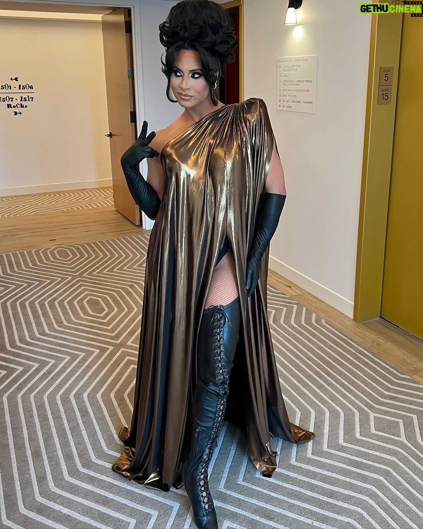 Naysha Lopez - 9.1K Likes - ***Lost File*** Forgot to post this a while back during press week !! Was feeling it in this @michaelcostello gown and @wigsbyhassoon hair !!! This was for @allure and they wanted an exclusive so I couldn’t post until after they posted ! #thebeauty #dragqueen #allure #allstars8 #rupaulsdragrace #gayboy #puertoricanbarbie