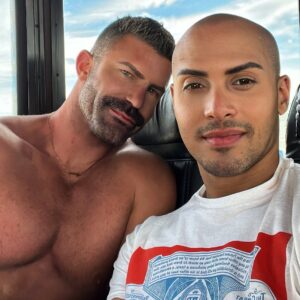 Naysha Lopez Instagram - In love ❤️ that’s all ‘ that’s the post !! @jhughes1055  #gayboy #puertoricanboy #indy500 #table8 #allstars8 #workinprogress #thebf #bfs